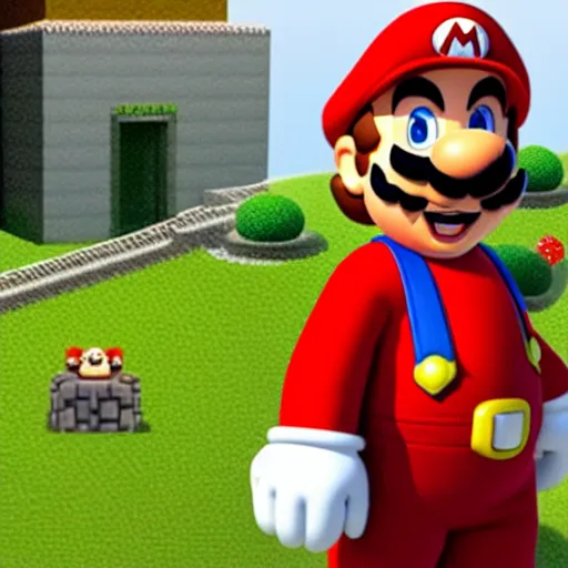 Image similar to Jack Black as Super Mario in the live-action Super Mario Bros movie