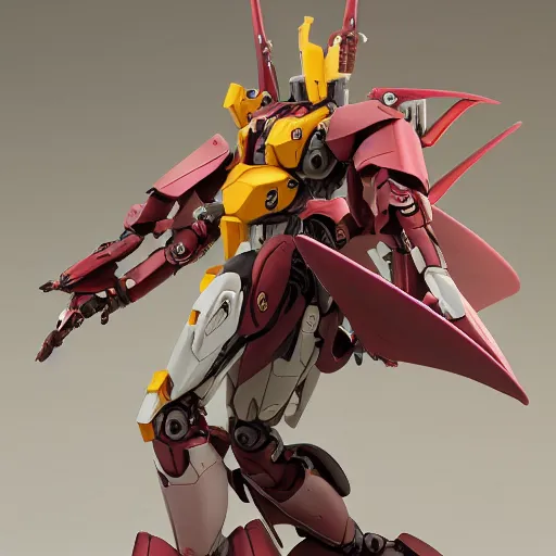 Image similar to futuristic nymphaea mech waterlily upper body, sepals forming helmet, floral details, nymphaea, 8 k hd resolution, barbatos gundam with floral inlay, bandai box art, star wars, makoto kobayashi, frank gehry, raymond swanland