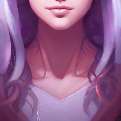 Image similar to a portrait of a beautiful model, art by lois van baarle and loish and ross tran and rossdraws and sam yang and samdoesarts and artgerm, digital art, highly detailed, intricate, sharp focus, Trending on Artstation HQ, deviantart, unreal engine 5, 4K UHD image