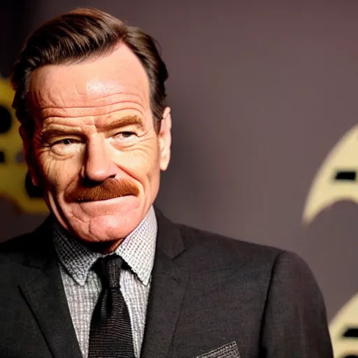 Prompt: Bryan Cranston as Batman