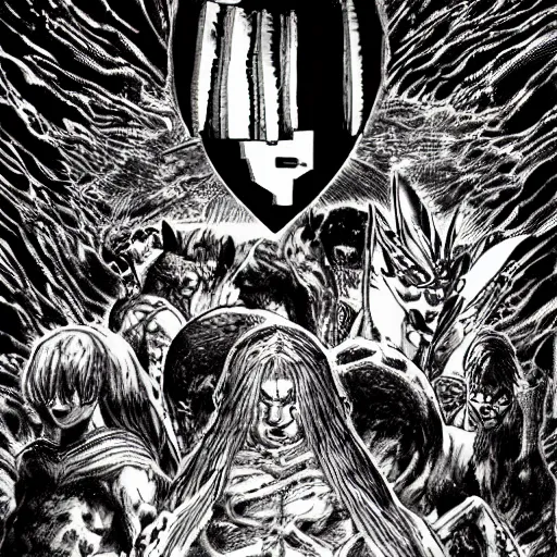 Image similar to the end of the world by kentaro miura