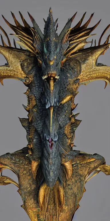 Image similar to 3D draconic staff, dragon staff,((((((((((((((dragon head))))))))))))))) on top of the staff, ((((dragon head)))) on top of the magic staff!!!!!!!!!!, glowing draconic staff, epic fantasy style art, fantasy epic digital art, epic fantasy weapon art, wallpaper style art