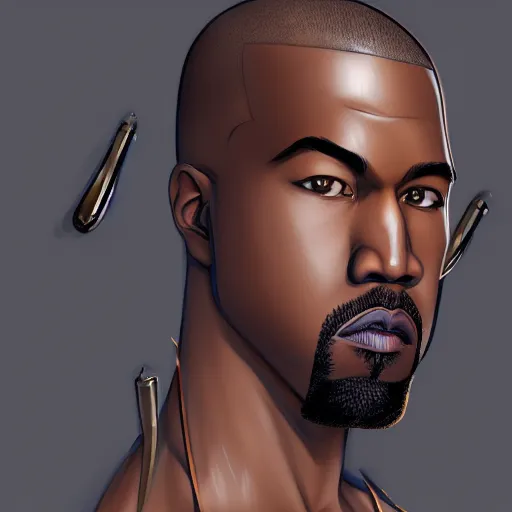 Image similar to anime, kanye west as a japanese character, extremely detailed eyes, fantastic details full face, mouth, trending on artstation, pixiv, cgsociety, hyperdetailed Unreal Engine 4k 8k ultra HD, Stanley Artgerm Lau, WLOP, Rossdraws, James Jean Marc Simonetti Ruan Jia and Mandy Jurgens and Artgerm and William-Adolphe Bouguerea Sakimichan