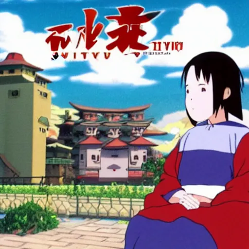 Prompt: Spirited Away videogame for N64