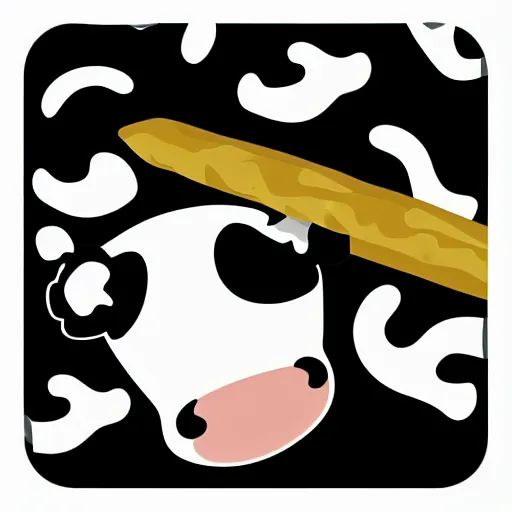 Image similar to cow stickerpack