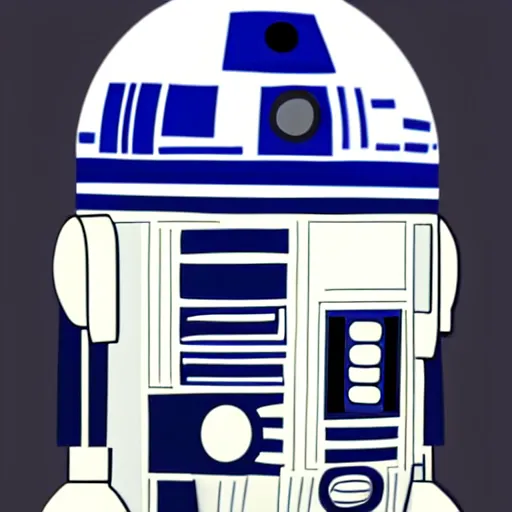 Prompt: r 2 d 2 in the style of mutable instruments clouds