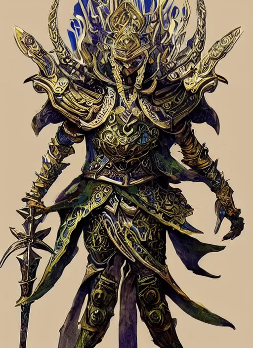 concept art of a dnd dragonborn warlock, intricate