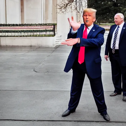 Image similar to trump t _ pose, by professional photographer