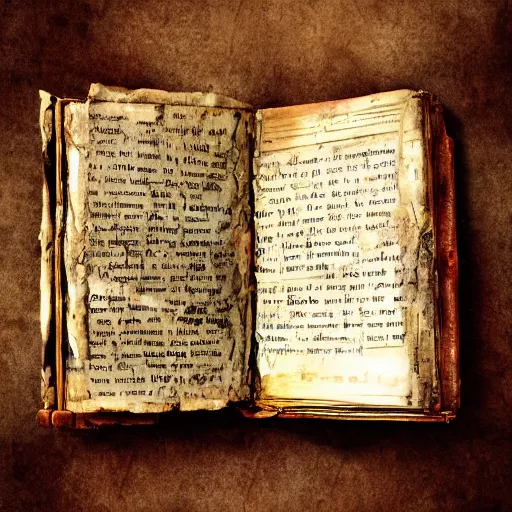 Prompt: An Ancient Tome full of forgotten Memory