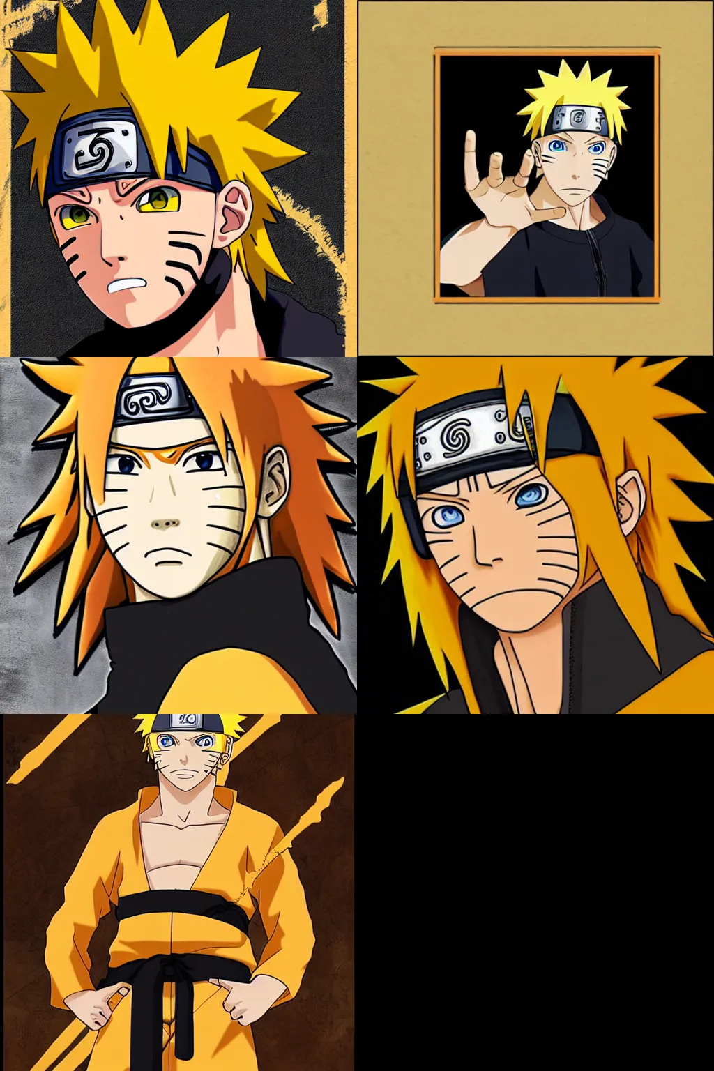 Prompt: Naruto Uzumaki in the style of Leonardo DaVinci