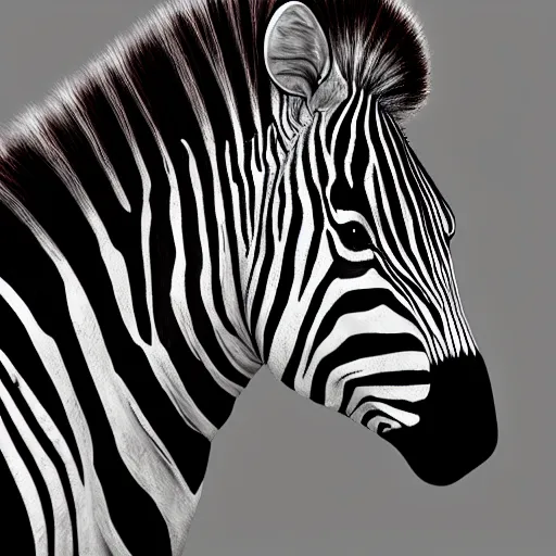 Hybrid of zebra and beaver digital painting, | Stable Diffusion | OpenArt
