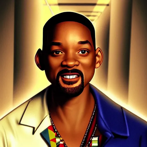 Image similar to will smith in friday night funkin, by kawaiisprite