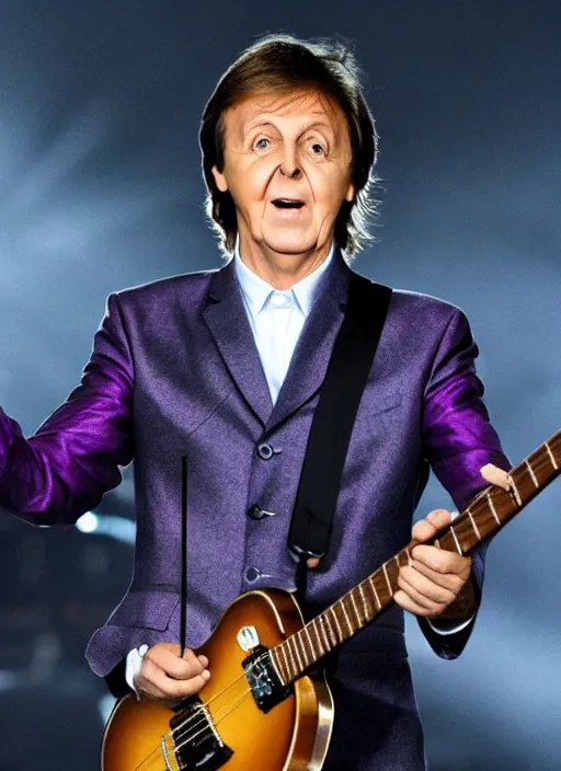 Prompt: paul McCartney as thanos