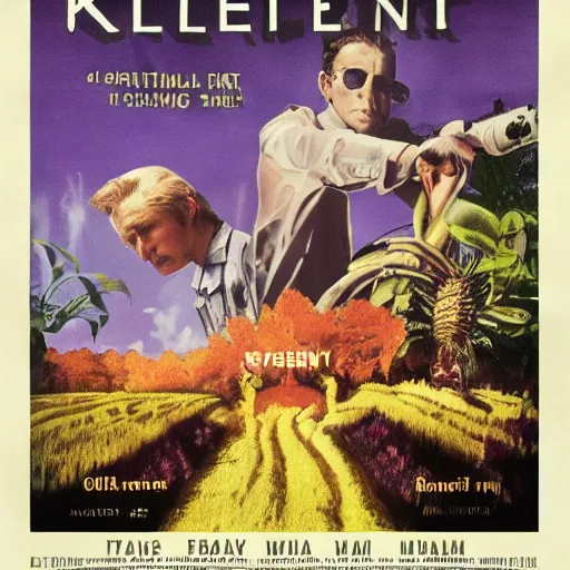 Prompt: killer plant movie poster