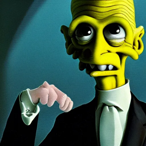 Prompt: Mr Burns (1999)