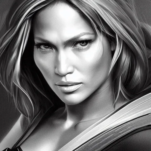 Image similar to full figure ultra realistic illustration, jennifer lopez as supergirl, intricate, elegant, highly detailed, digital painting, artstation, concept art, smooth, sharp focus, illustration, art by artgerm and greg rutkowski and alphonse mucha