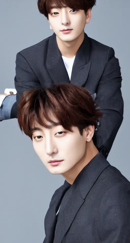 Image similar to jungkook, sakimichan, 4 k