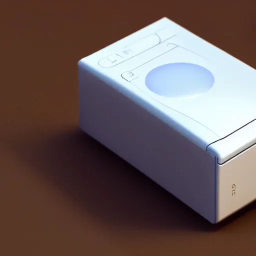 Prompt: an isometric cute 3 d low - poly render of a sony walkman, soft lighting, unreal engine 5