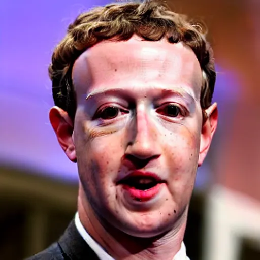 Prompt: mark Zuckerberg as a human