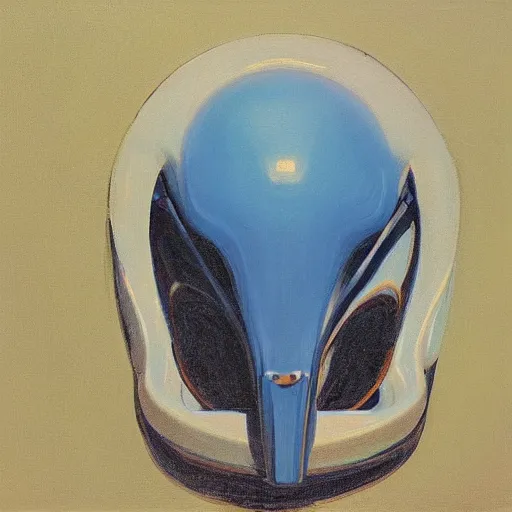 Image similar to alien by wayne thiebaud