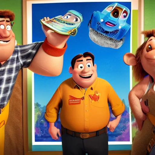 Image similar to Portrait of Robert Habeck in Disney Pixar\'s Up (2009)