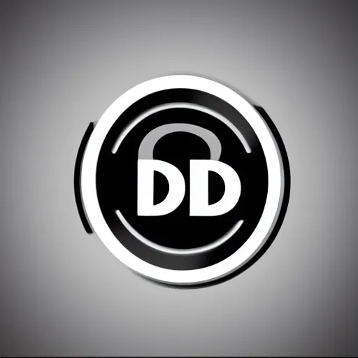 Image similar to an award winning logo design featuring the letter D and the letter B