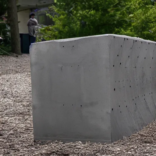 Prompt: pig shaped jersey barrier made from concrete in the style of brutalism