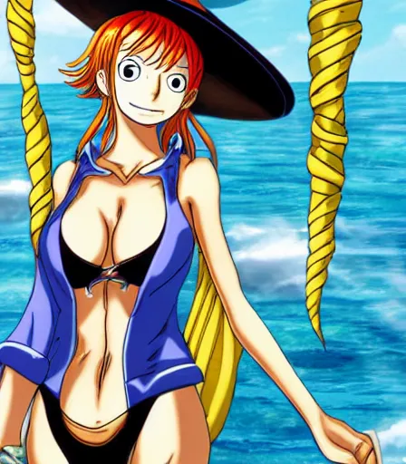 Prompt: Nami One piece