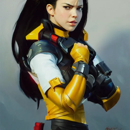 Prompt: greg manchess portrait painting of partially armored x - 2 3 laura kinney as overwatch character, medium shot, asymmetrical, profile picture, organic painting, sunny day, matte painting, bold shapes, hard edges, street art, trending on artstation, by huang guangjian and gil elvgren and sachin teng