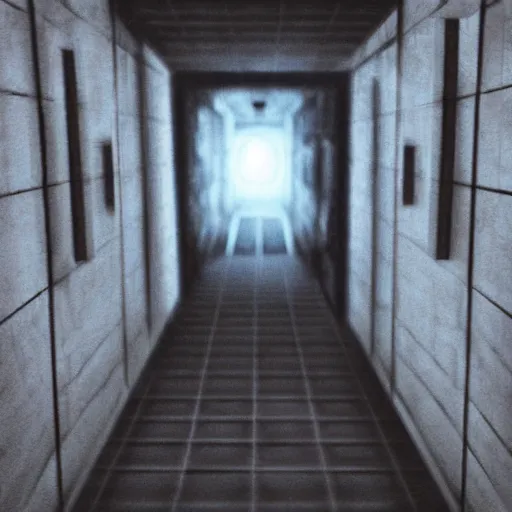 Image similar to “Concept art, creepy spider monster creeping down a dark futuristic hallway, highly detailed”