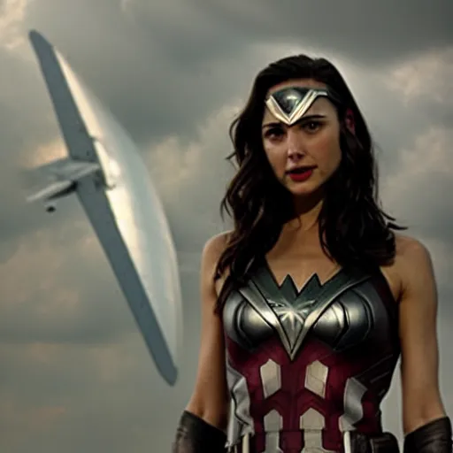 Image similar to gal gadot as captain america