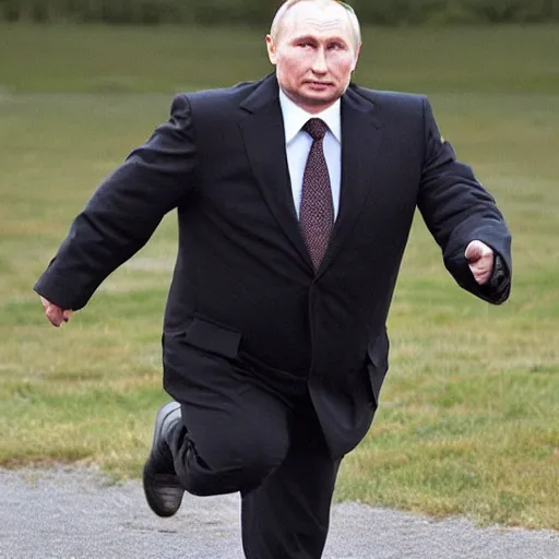 Prompt: very very very fat Vladimir Putin, fullbody