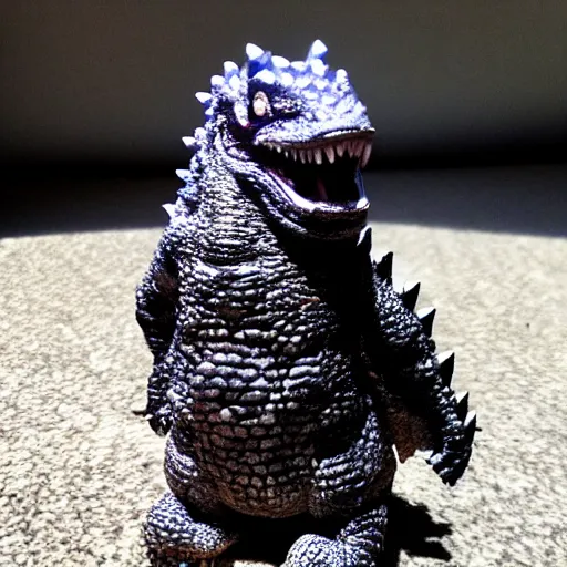 Image similar to Smol chibi Godzilla