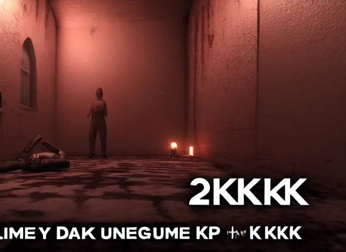 Prompt: 23 days dark horror game unreal engine 4k