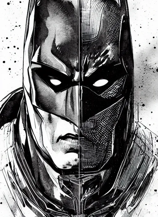 Prompt: portrait, synthwave batman, watercolor, dramatic lighting, cinematic, establishing shot, extremely high detail, foto realistic, cinematic lighting, pen and ink, intricate line drawings, by Yoshitaka Amano, Ruan Jia, Kentaro Miura, Artgerm, post processed, concept art, artstation, matte painting, style by eddie mendoza, raphael lacoste, alex ross