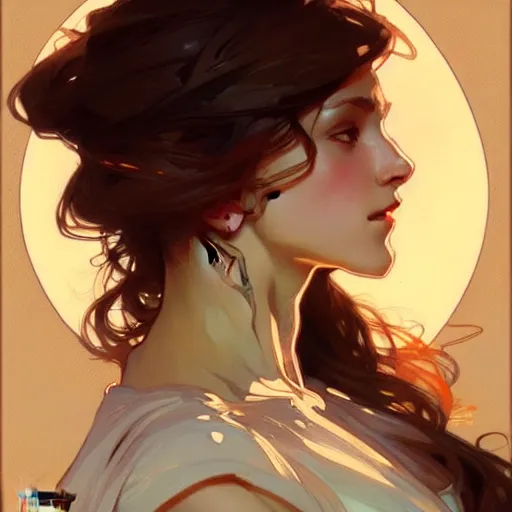 Image similar to digital character concept art by artgerm greg rutkowski alphonse mucha. hd portrait of a expressive princess. hyper detailed, cute overbite, intricate, elegant, digital painting, artstation, smooth, sharp focus