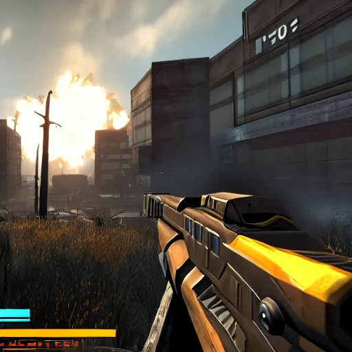 Image similar to Half Life 3, in game screenshot, leaked in-development screenshot