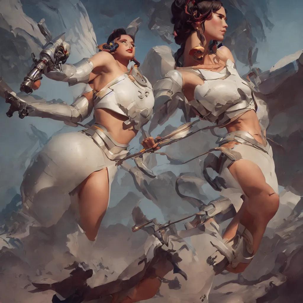 Image similar to athena, organic painting, matte painting, bold shapes, hard edges, aesthetic octane render, unreal engine, trending on artstation, by greg manchess, huang guangjian, gil elvgren, sachin teng, greg rutkowski, magali villeneuve, artgerm, jeremy lipkin, michael garmash and, rey