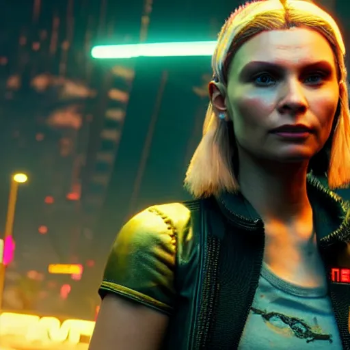 Image similar to myanna buring in cyberpunk 2 0 7 7, unreal engine 5 4 k, hyperdetailed photorealism