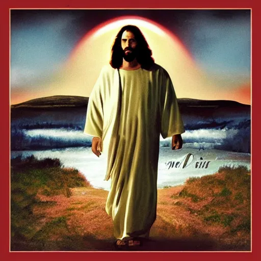 Image similar to cover for an album called'jesus ( what god gives me )'