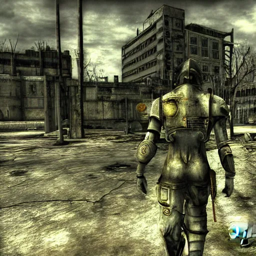 Prompt: fallout 3 photograph