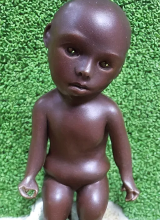 Image similar to Image on the store website, eBay, Full body, highly detailed 80mm resin figure of children, brown skin