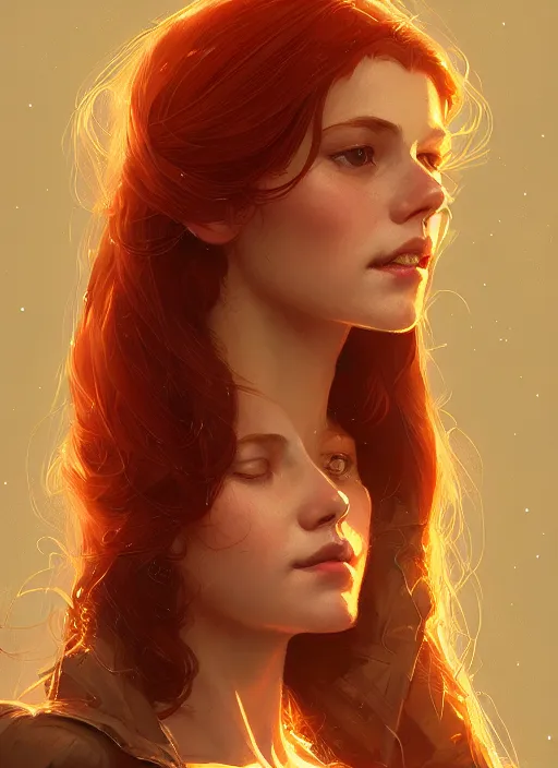 Image similar to portrait of mary jane watson, intricate, elegant, glowing lights, highly detailed, digital painting, artstation, concept art, smooth, sharp focus, illustration, art by wlop, mars ravelo and greg rutkowski