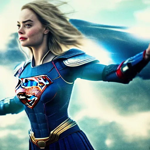 Prompt: beautiful Kryptonian girl with full armor, full body shot, emma stone face, emilia clarke face, margot robbie face, clouds, hyper realistic, hyper detailed, octane render, cloudpunk, johannes voss, dynamic lightning, sharp focus, flight, huge wings, wings made of glass, volumetric, realistic, 3d render, Realistic Render, Cinematic lighting, Volumetric lighting, atmospheric, cinematic, unreal engine, unreal engine render, octane render, HD, photorealism, hyper realistic, photo, 8K, trending on artstation, concept art