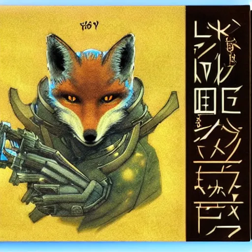 Image similar to Cyber fox by Hiroshi Yoshida