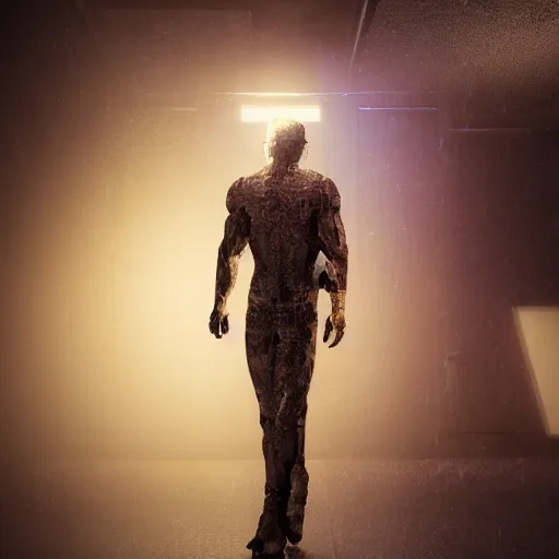 Image similar to full body pose, hyperrealistic photograph of love, dim volumetric lighting, 8 k, octane beautifully detailed render, extremely hyper detailed, intricate, epic composition, cinematic lighting, masterpiece, trending on artstation, very very detailed, stunning, hdr, smooth, sharp focus, high resolution, award, winning photo, dslr, 5 0 mm