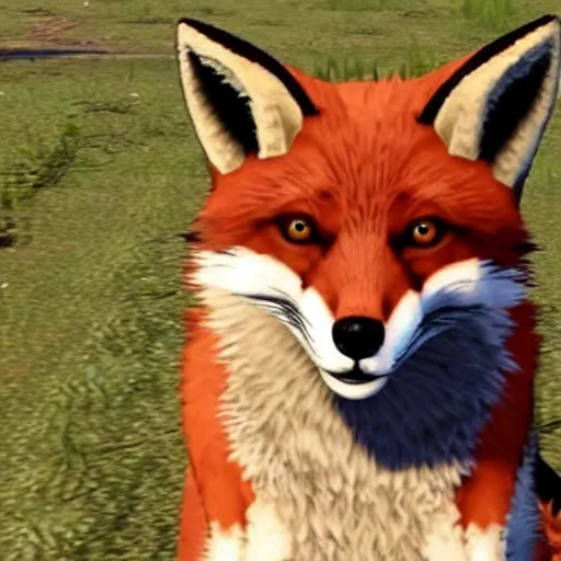 Image similar to a fox in gta 5