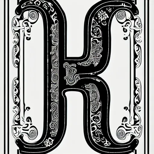 Image similar to letter a!! typography, high contrast, retro, intricate, jugend, ornamentical