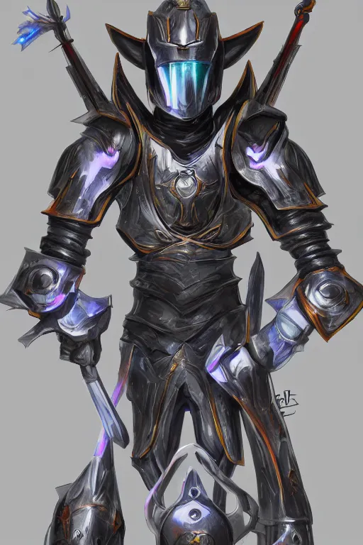 Image similar to helmet armor guardian destiny in witch queen illumination ray tracing hdr fanart arstation by sung choi robot ninja mask and eric pfeiffer and gabriel garza and casper konefal