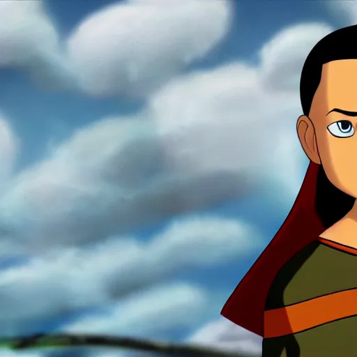 Prompt: female Avatar Aang